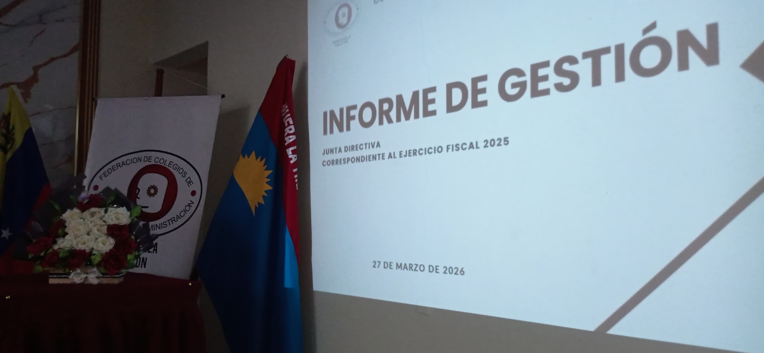 Presentación del Informe de Gestión del Ejercicio Fiscal 2025
