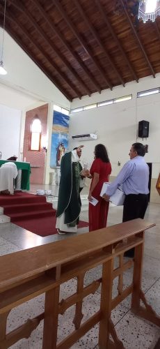 Misa conmemorativa en marco de los 43 aniversario