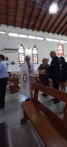 Misa conmemorativa en marco de los 43 aniversario
