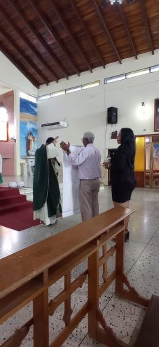 Misa conmemorativa en marco de los 43 aniversario